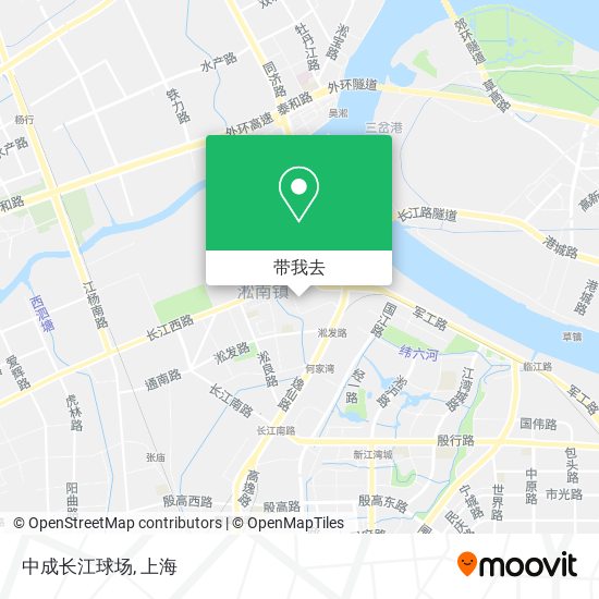 中成长江球场地图