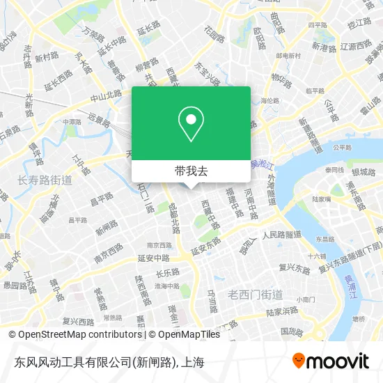 东风风动工具有限公司(新闸路)地图