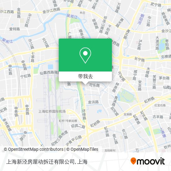 上海新泾房屋动拆迁有限公司地图