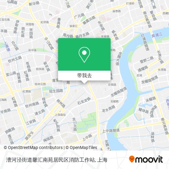漕河泾街道馨汇南苑居民区消防工作站地图