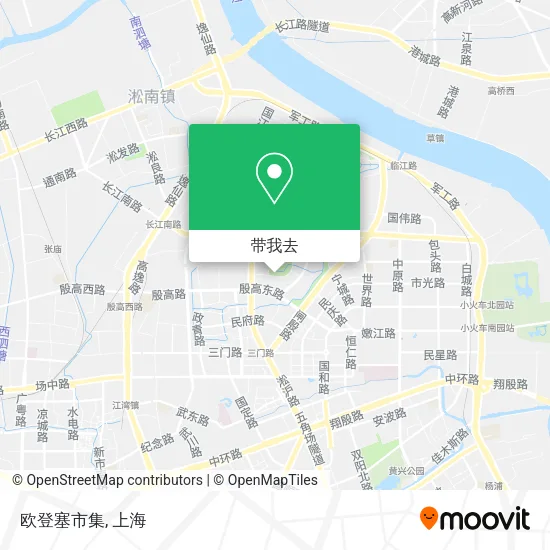 欧登塞市集地图