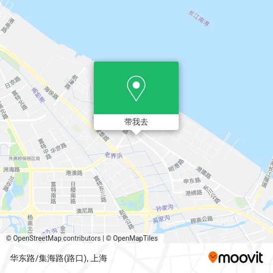 华东路/集海路(路口)地图