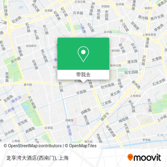 龙享湾大酒店(西南门)地图