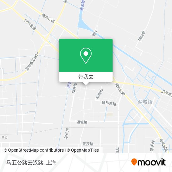 马五公路云汉路地图