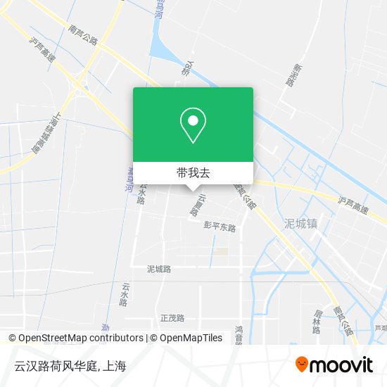 云汉路荷风华庭地图