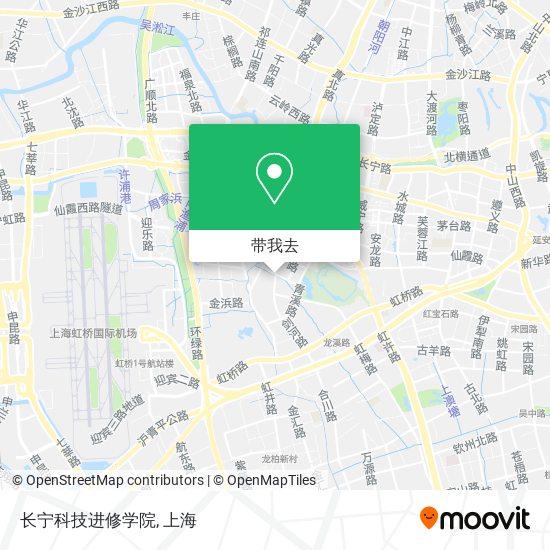 长宁科技进修学院地图