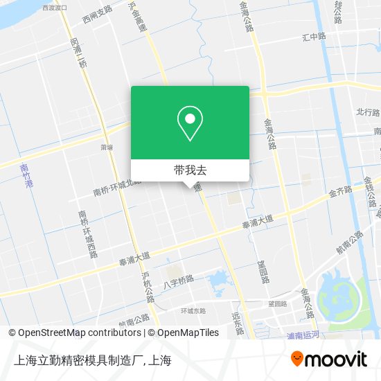 上海立勤精密模具制造厂地图