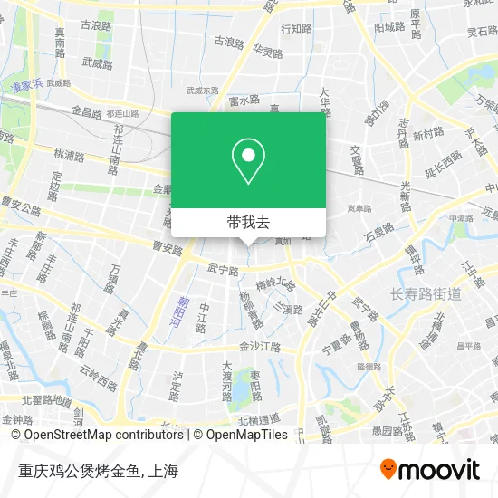 重庆鸡公煲烤金鱼地图