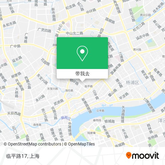 临平路17地图