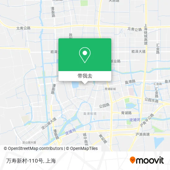 万寿新村-110号地图