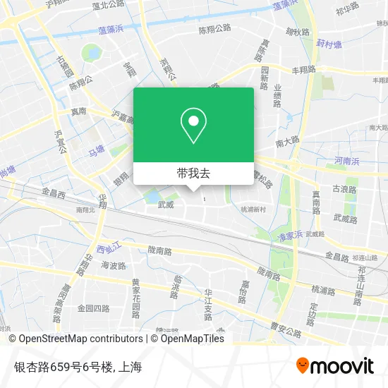 银杏路659号6号楼地图