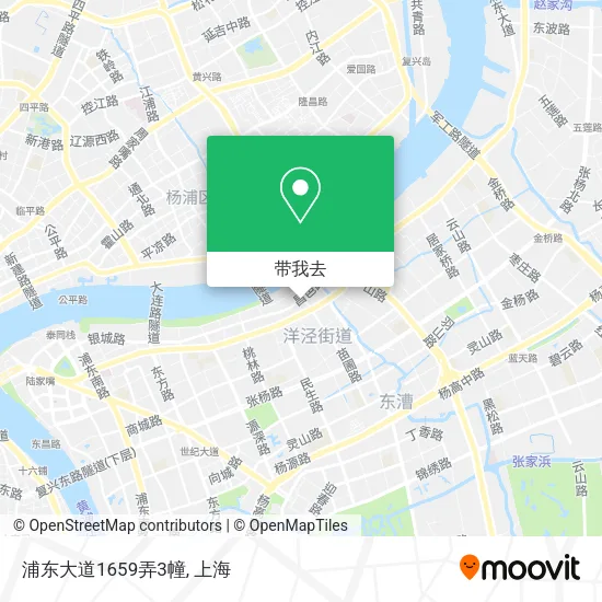 浦东大道1659弄3幢地图