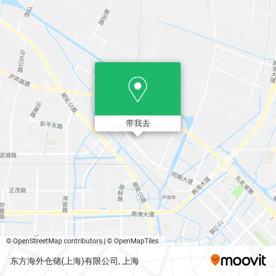 东方海外仓储(上海)有限公司地图