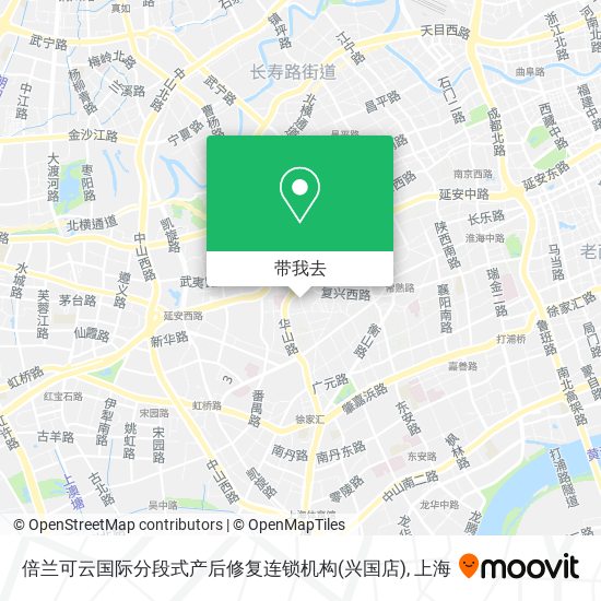 倍兰可云国际分段式产后修复连锁机构(兴国店)地图