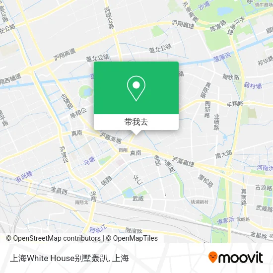 上海White House别墅轰趴地图