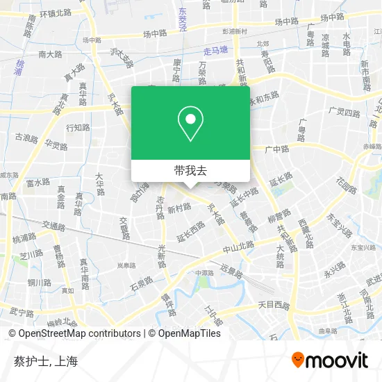 蔡护士地图