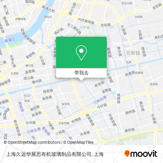 上海久远华展思有机玻璃制品有限公司地图