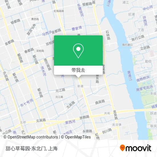 甜心草莓园-东北门地图