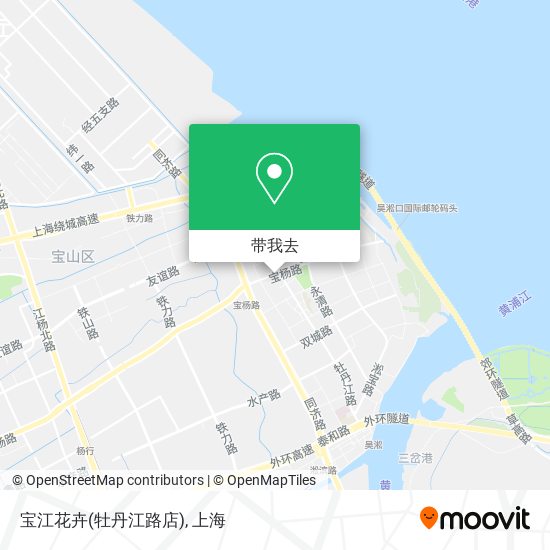 宝江花卉(牡丹江路店)地图