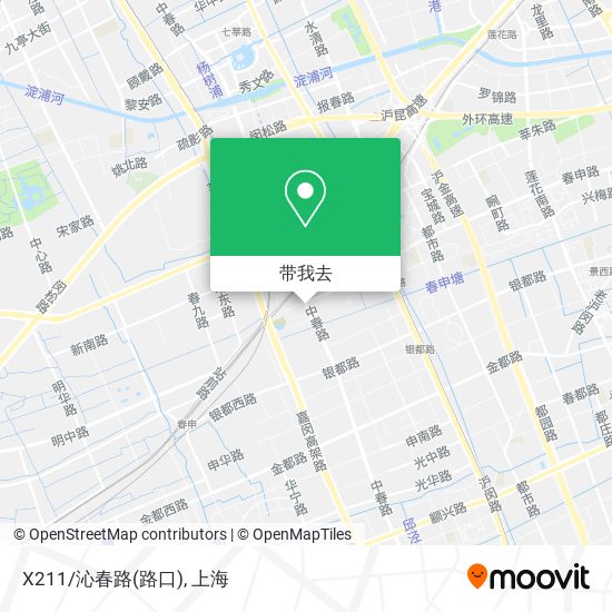 X211/沁春路(路口)地图
