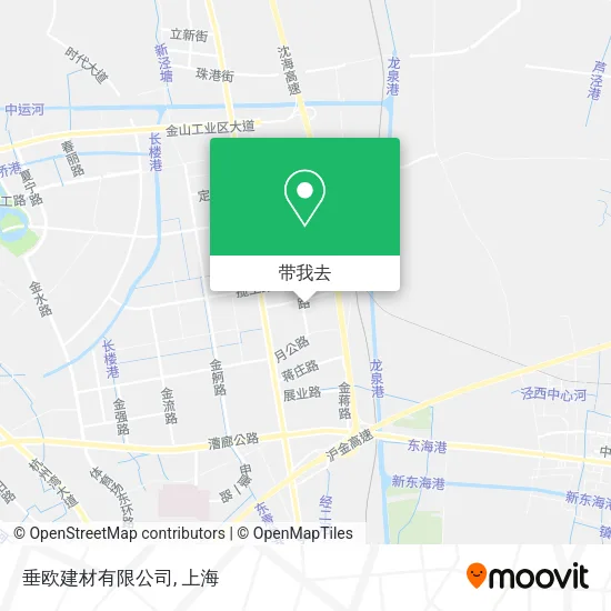 垂欧建材有限公司地图