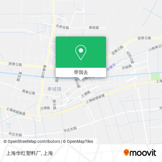 上海华红塑料厂地图