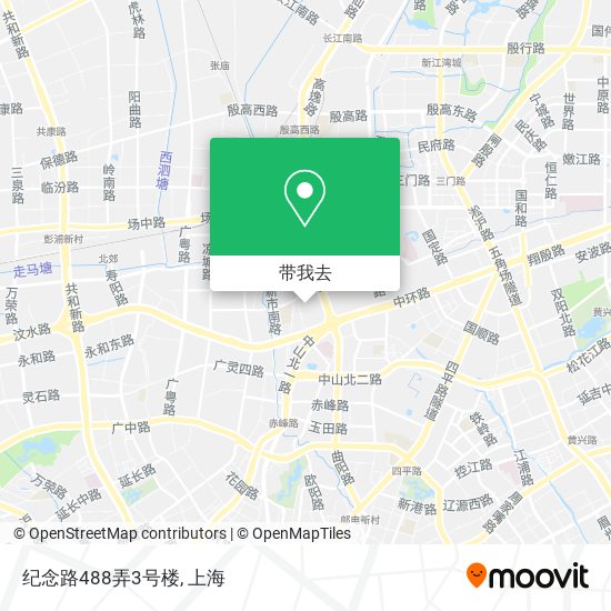 纪念路488弄3号楼地图