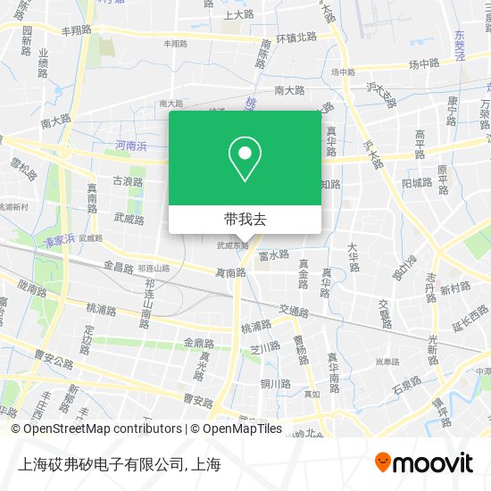 上海砹弗矽电子有限公司地图