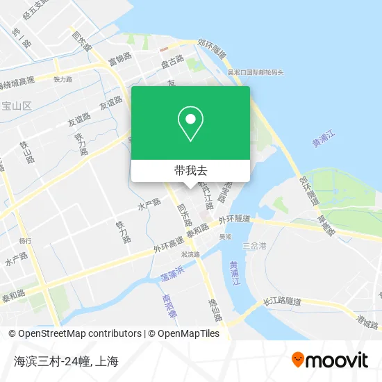 海滨三村-24幢地图