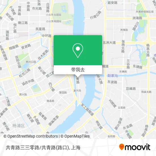 共青路三三零路/共青路(路口)地图