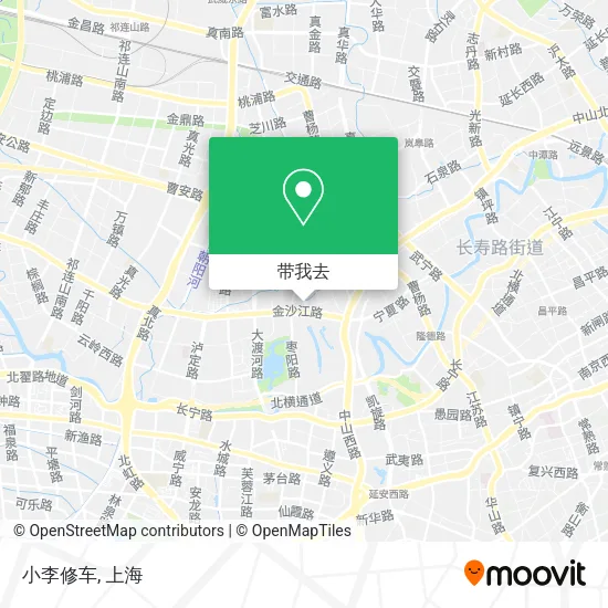 小李修车地图