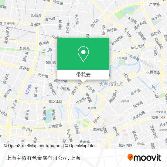 上海宝微有色金属有限公司地图