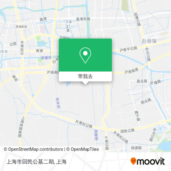 上海市回民公墓二期地图