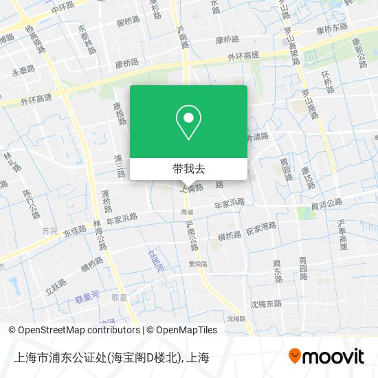 上海市浦东公证处(海宝阁D楼北)地图