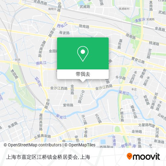 上海市嘉定区江桥镇金桥居委会地图