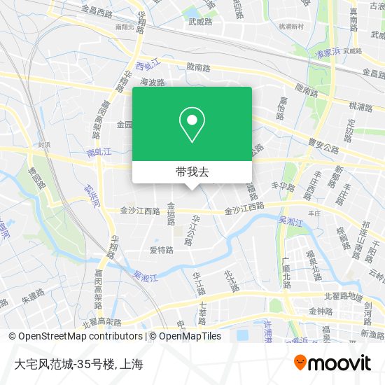 大宅风范城-35号楼地图