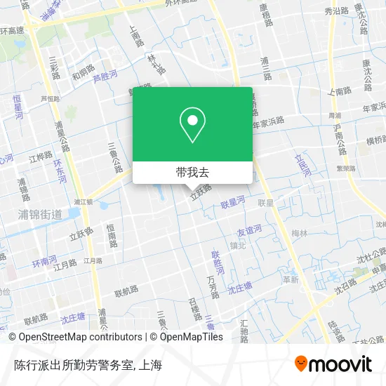 陈行派出所勤劳警务室地图