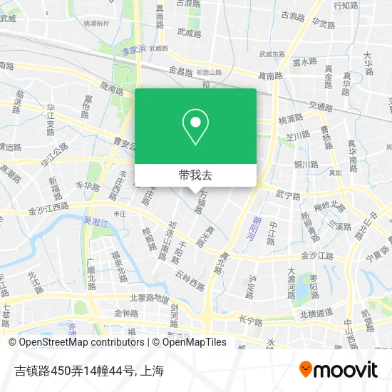 吉镇路450弄14幢44号地图