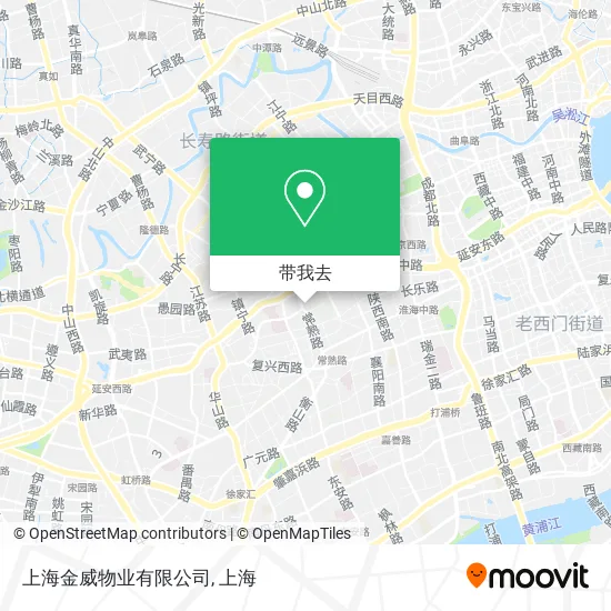 上海金威物业有限公司地图