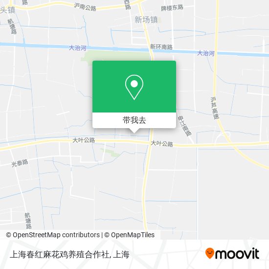 上海春红麻花鸡养殖合作社地图