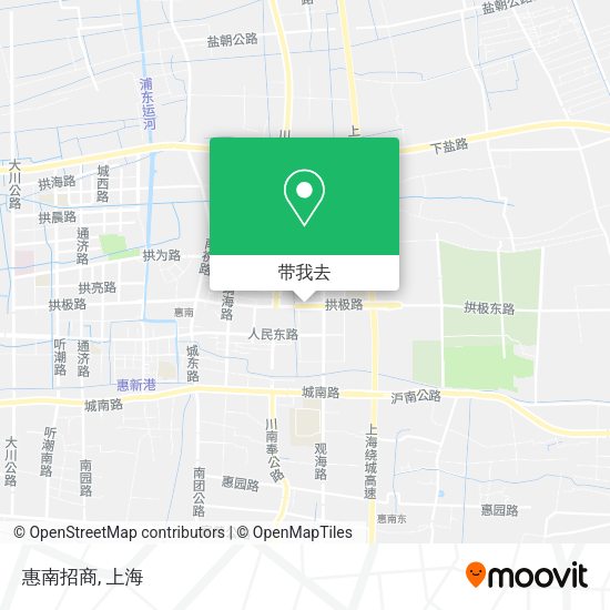 惠南招商地图