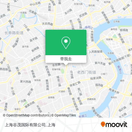 上海谷茂国际有限公司地图