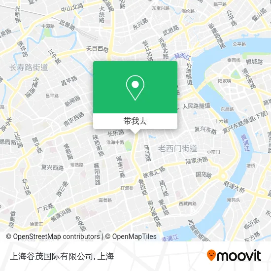 上海谷茂国际有限公司地图