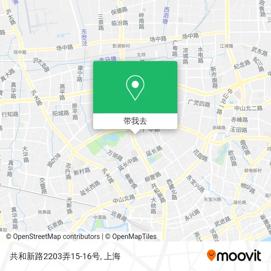 共和新路2203弄15-16号地图