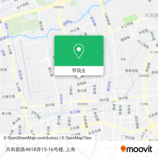 共和新路4618弄15-16号楼地图