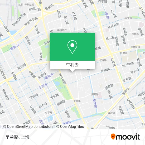星兰路地图