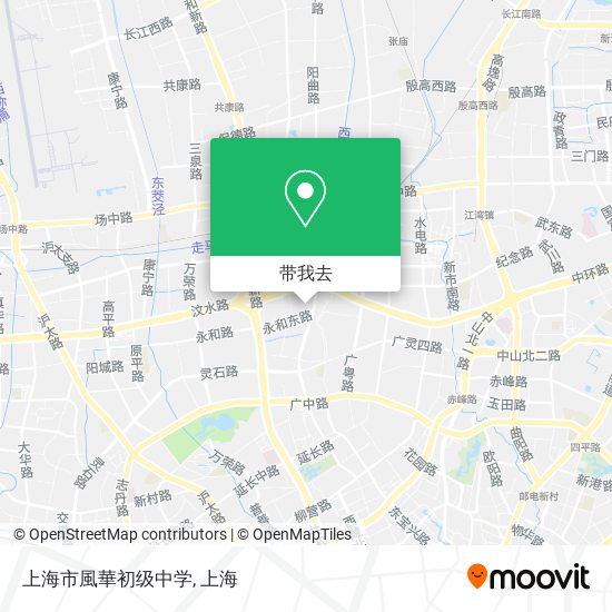 上海市風華初级中学地图