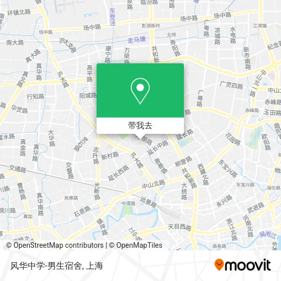 风华中学-男生宿舍地图