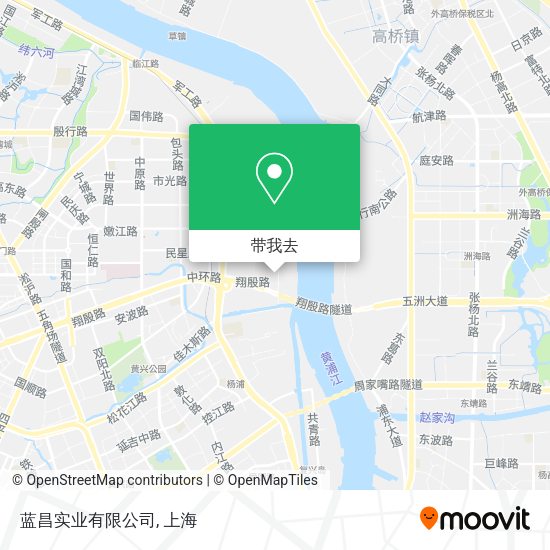 蓝昌实业有限公司地图
