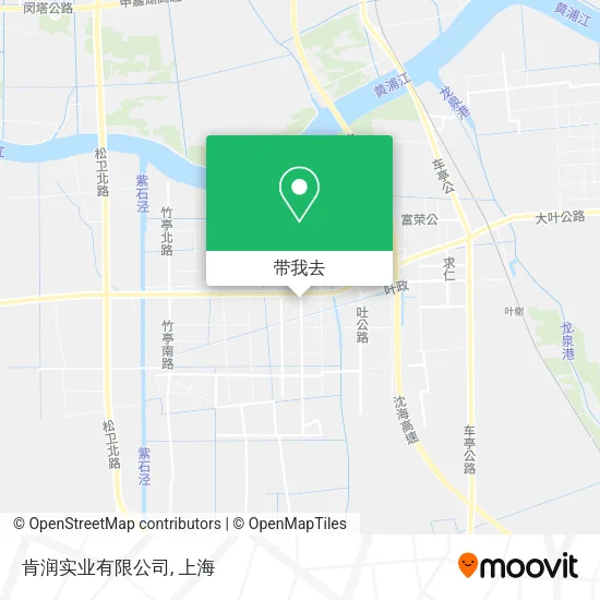 肯润实业有限公司地图